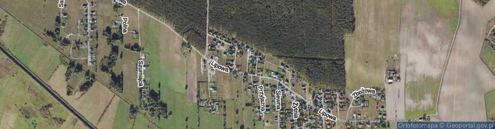 Zdjęcie satelitarne Dębowa ul.